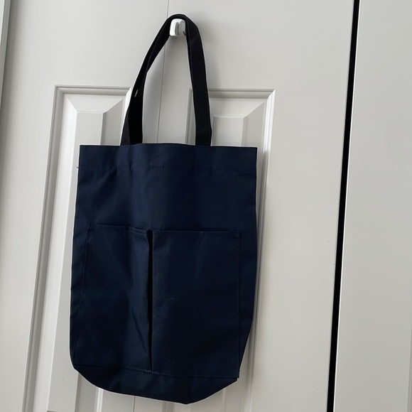 ✨SOLD✨ Muji Blue Foldable & Water Repellent Tote Bag - Picture 3 of 10